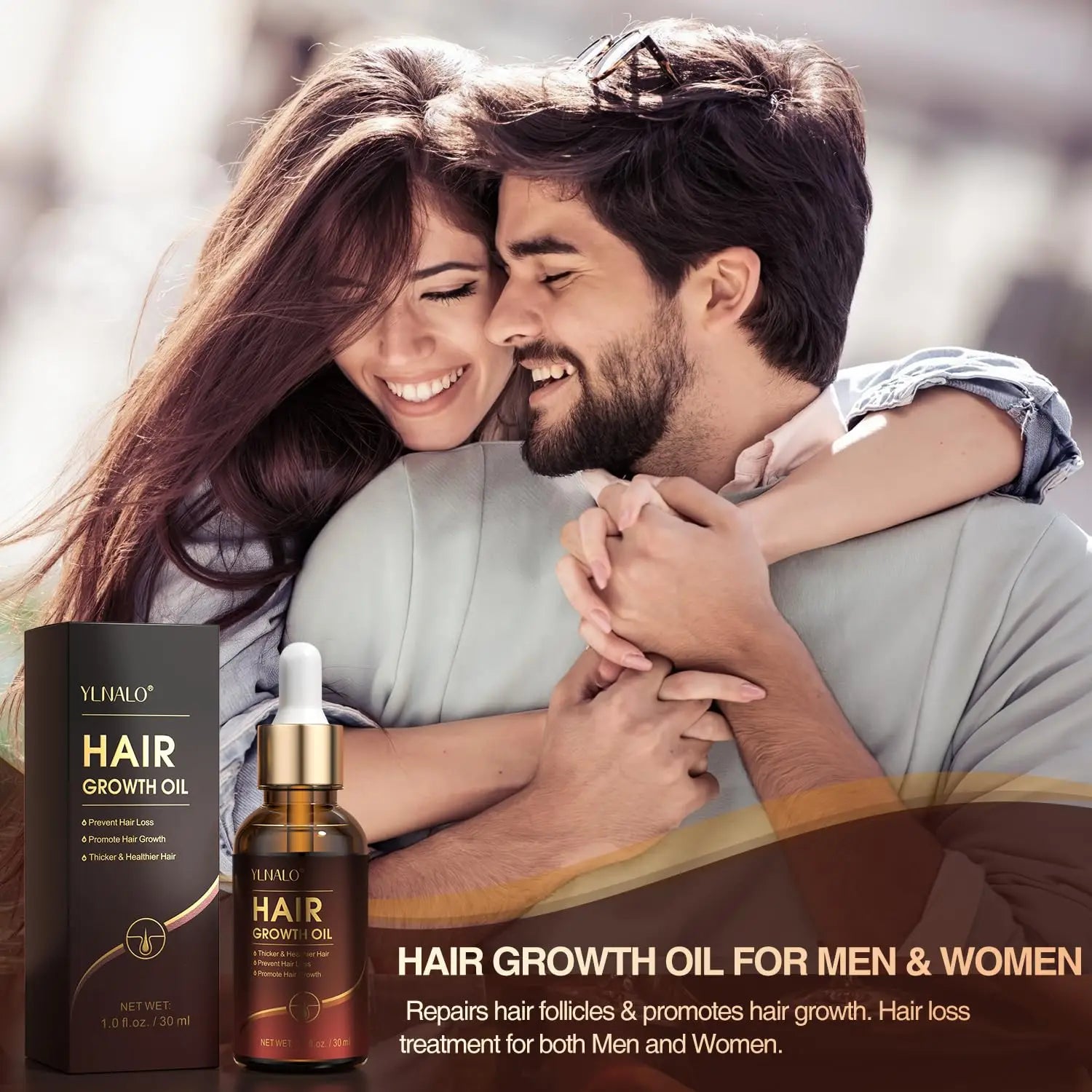 Hair Growth Oil With Biotin And Castor 30 ML (Pack Of 2)