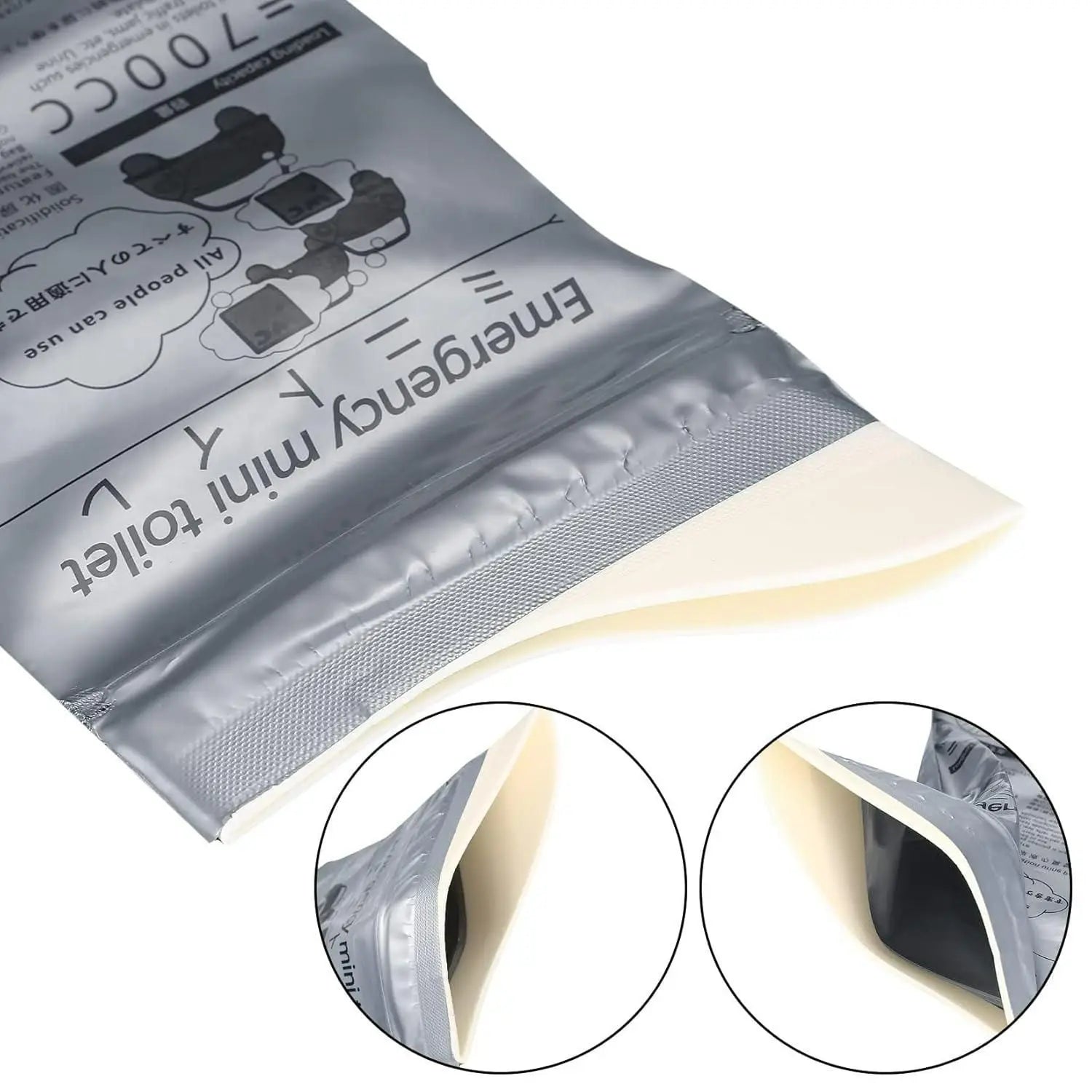 Emergency Mini Toilet Urine Bag (Pack of 4)