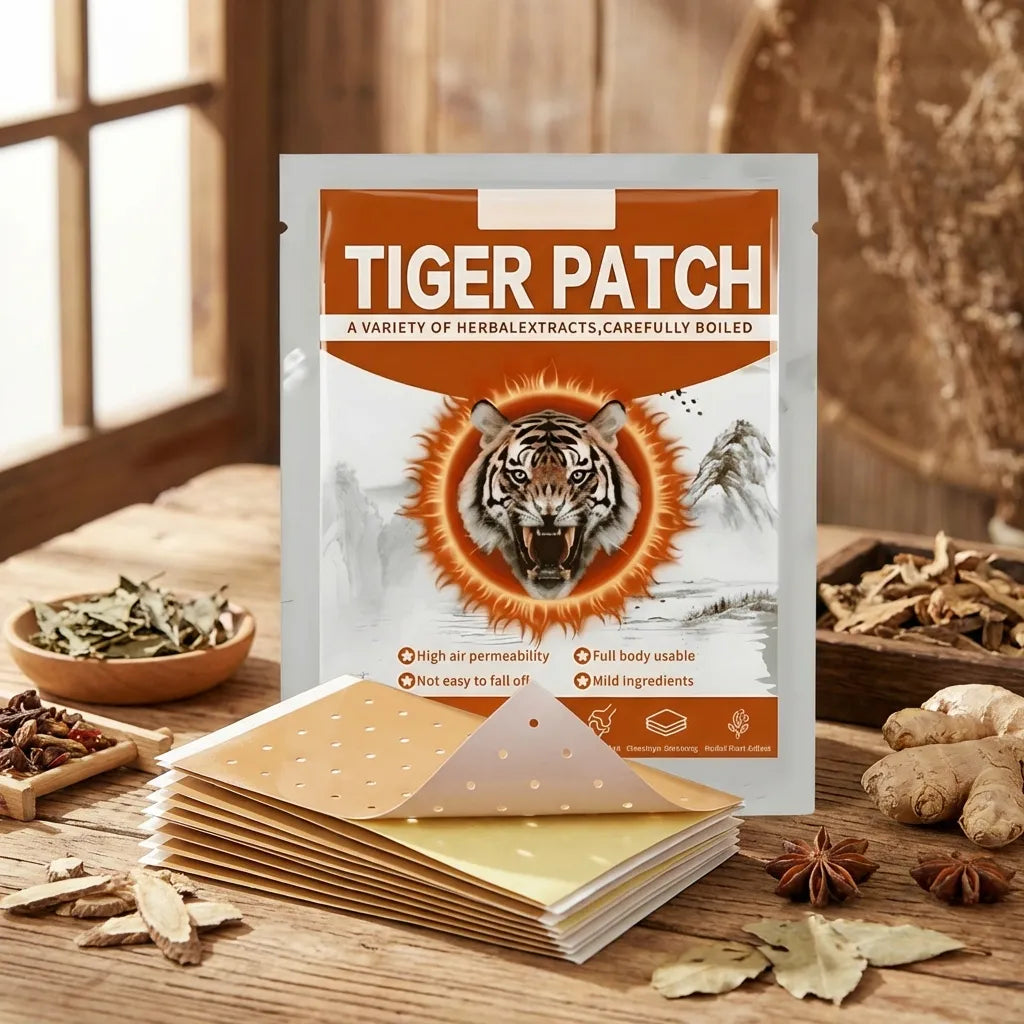Self-Warming Tiger Patche