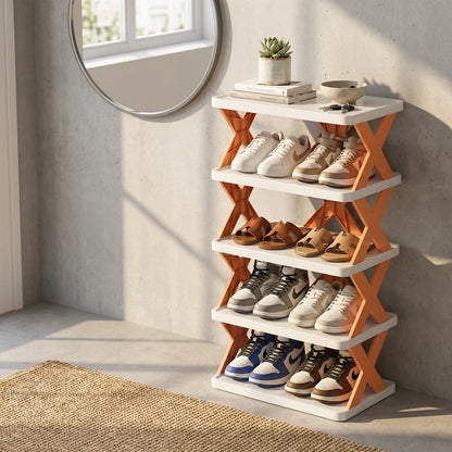 6 Layer Foldable Shoe Rack