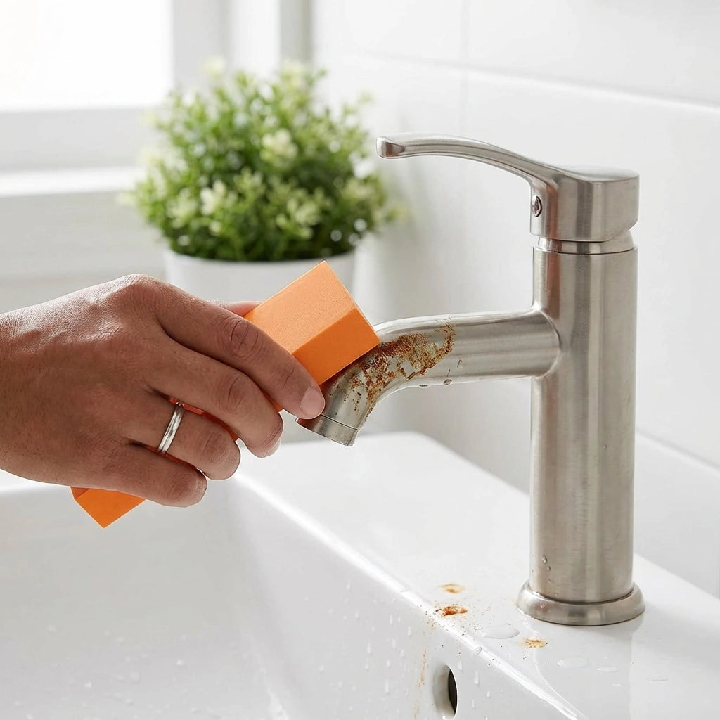 Rust Cleaning Easy Limescale Eraser Artifact, Stainless Steel Stains Eraser Decontamination Cleaner Eraser Rust Remover for Kitchen Home