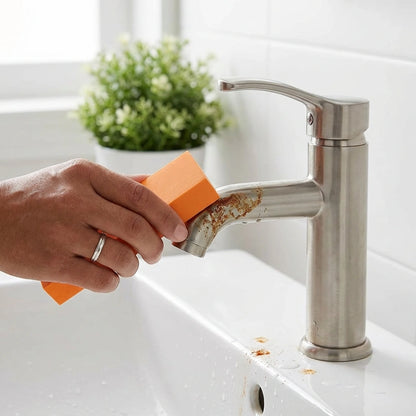 Rust Cleaning Easy Limescale Eraser Artifact, Stainless Steel Stains Eraser Decontamination Cleaner Eraser Rust Remover for Kitchen Home