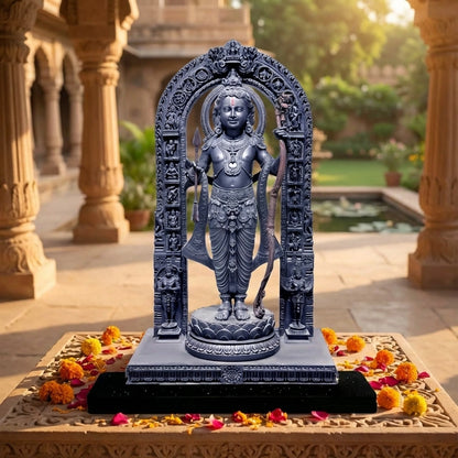 Ram Lalla MDF Cutout of Ram Lalla Statue in Ayodhya Mandir (2D)