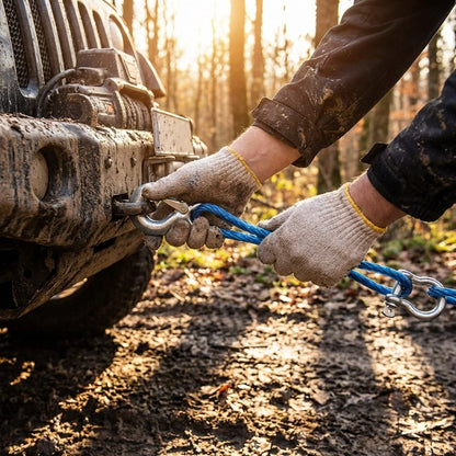 Heavy Duty Steel Wire Car Towing Pull Rope 10 mm