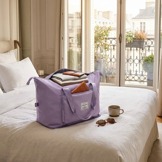 Foldable Polyester Travel Duffel Bag