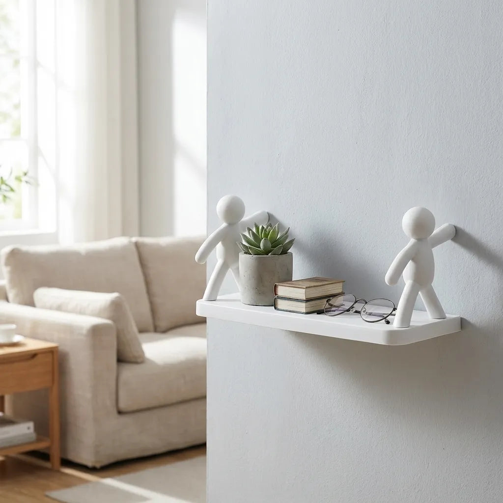 Wall Hanging Bathroom Shelf Storage Rack