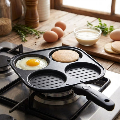 4 Hole Non-Stick Pan