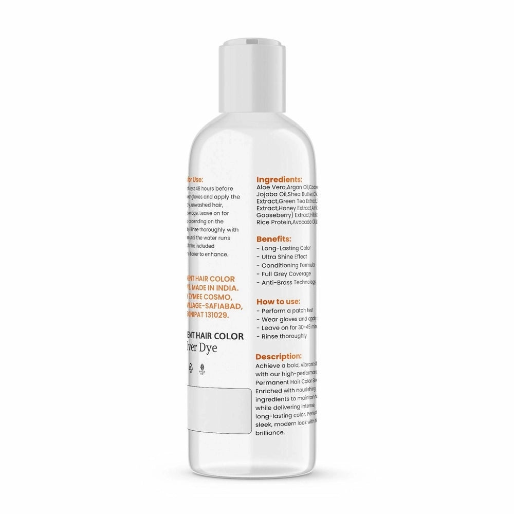 Silver Hair Dye Color