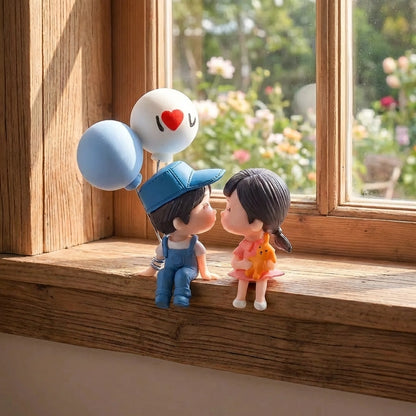 Couple Car Decoration Cute Cartoon Couples
