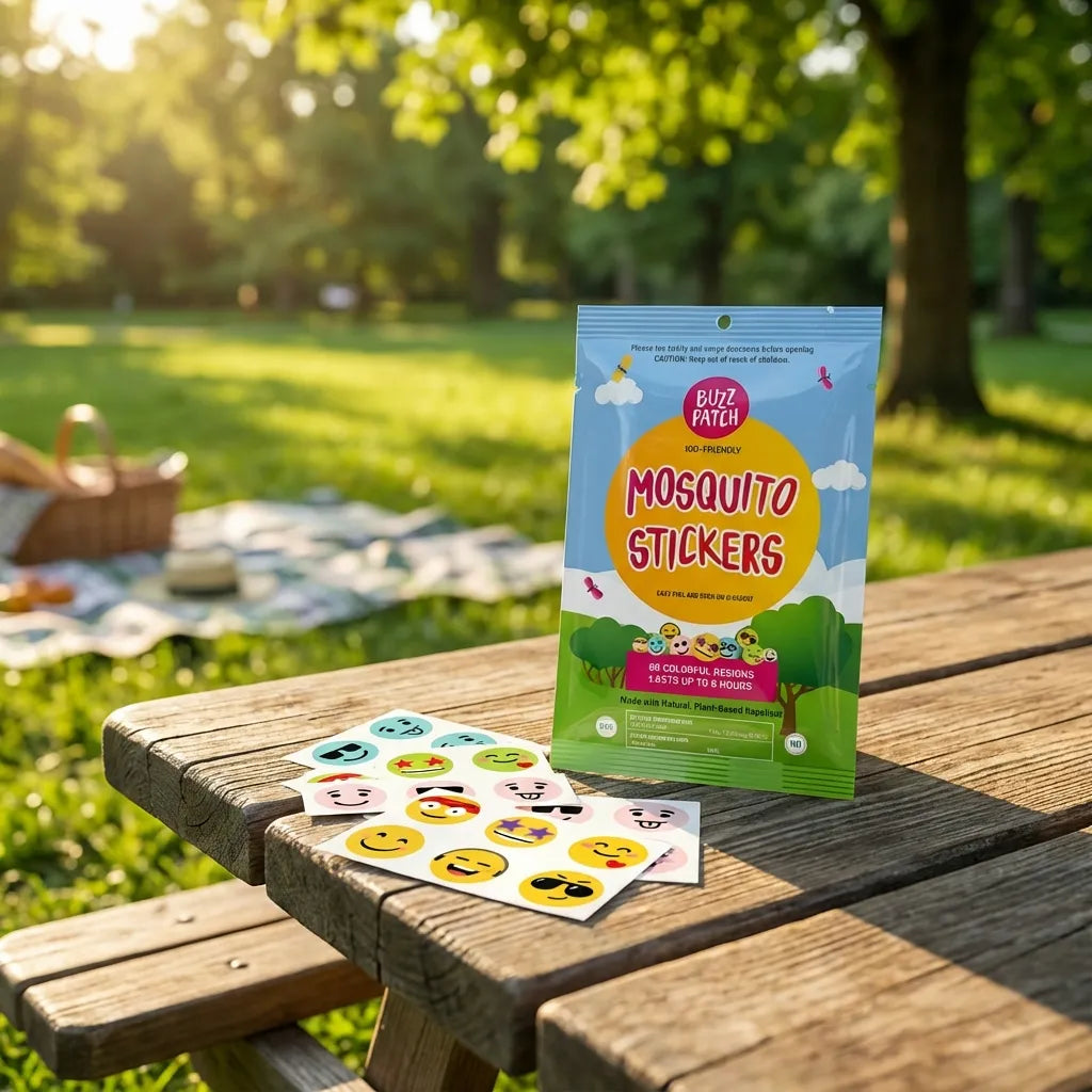 Natural Mosquito Repellent Patches