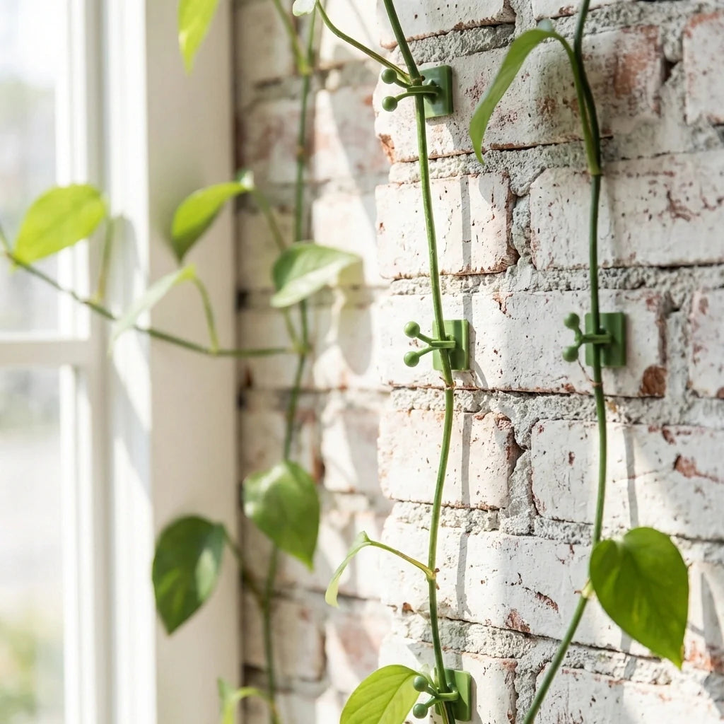 No-Drill Garden Wall Clips