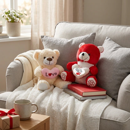 Love Quote Soft Teddy