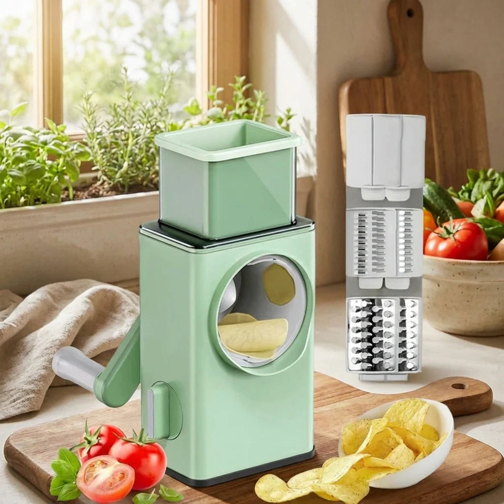 6-Blade Vegetable Chopper & Slicer