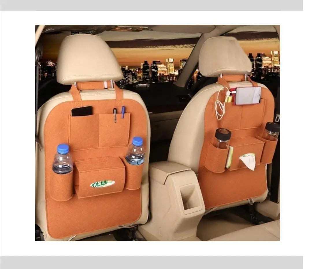 Compatible Multi Pocket Seat Back Storage Bag Organizer Holders