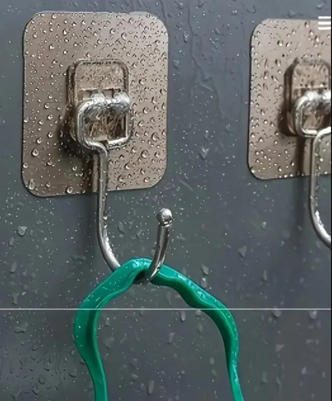 Golden Wall Hooks – Pack of 10