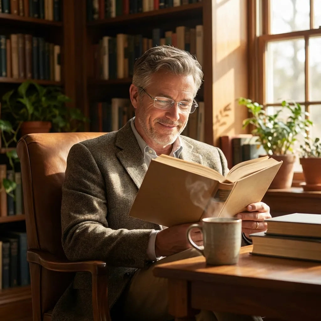 Anti-Blue Light Presbyopic Reading Glasses
