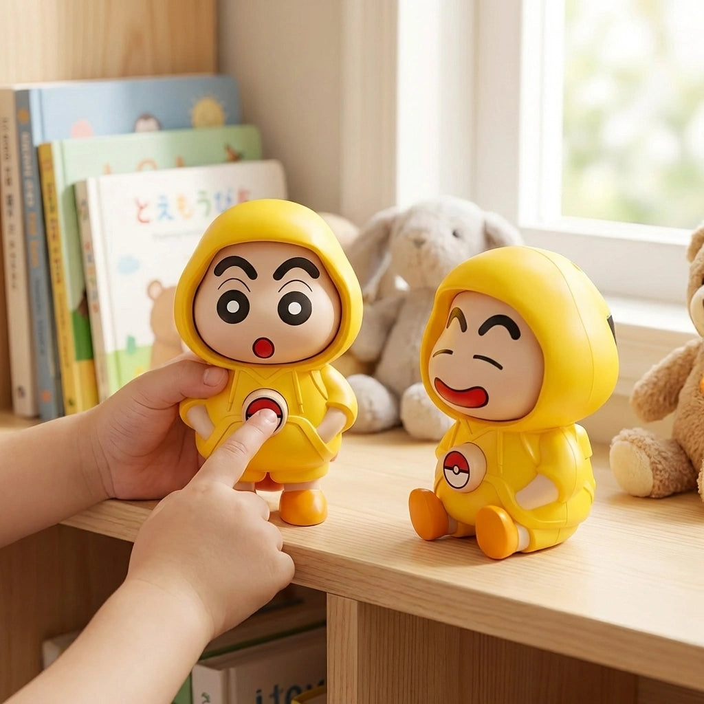 Shinchan Mood Flip Keychain