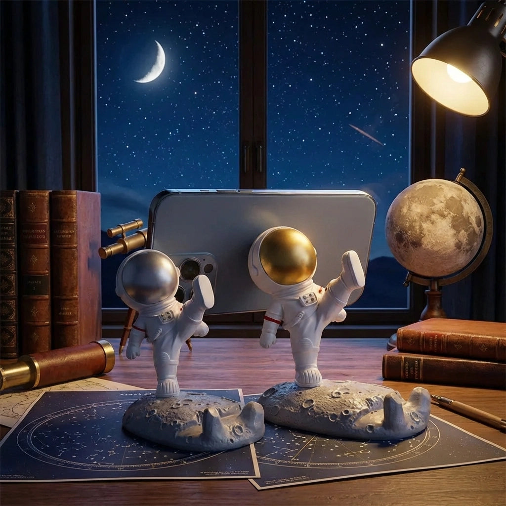 Nordic Style Astronauts Mobile Phone Stand Holder