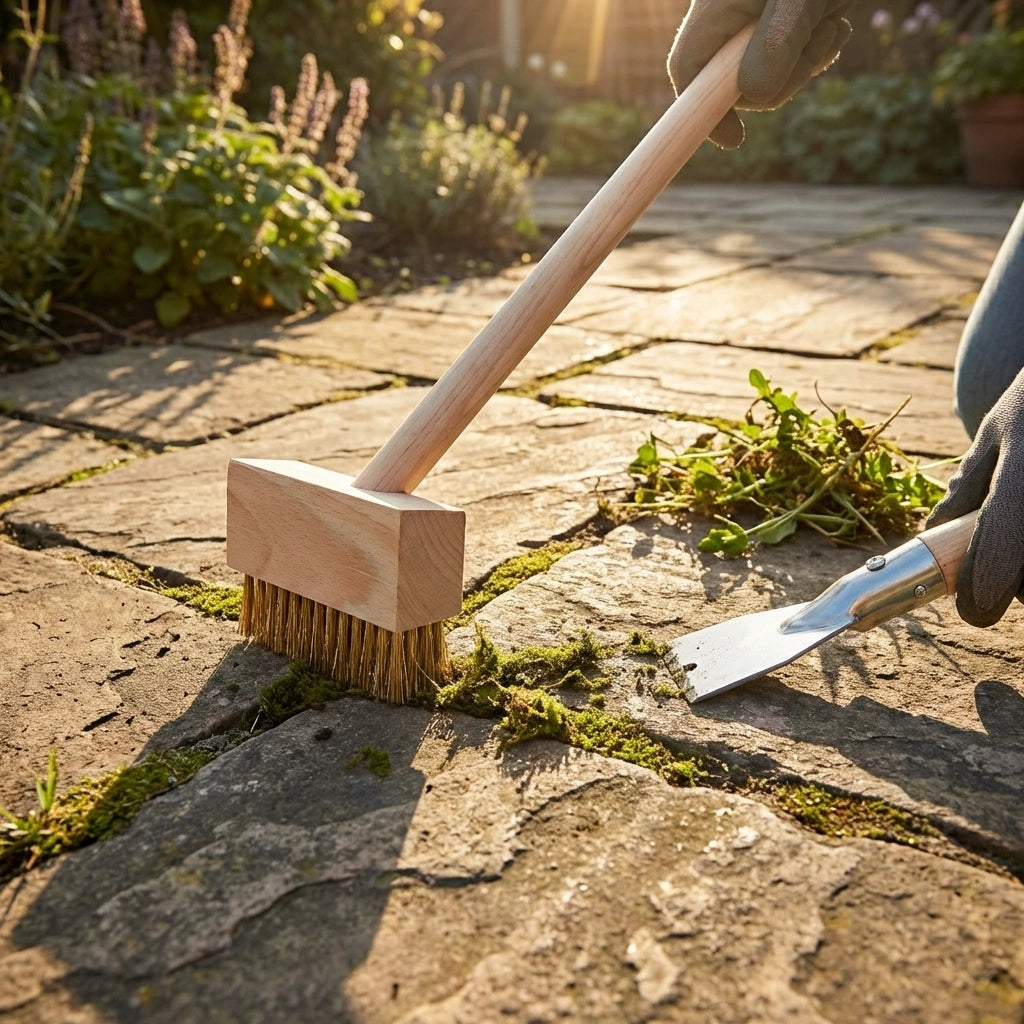 Hard Wire Weed Removal Brush Tool