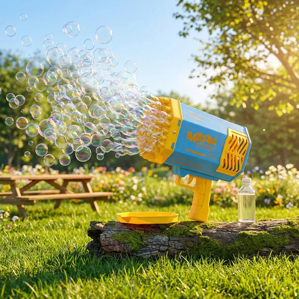 Best 69 holes rechargeable bubble gun - guns | 2026 | fast shipping