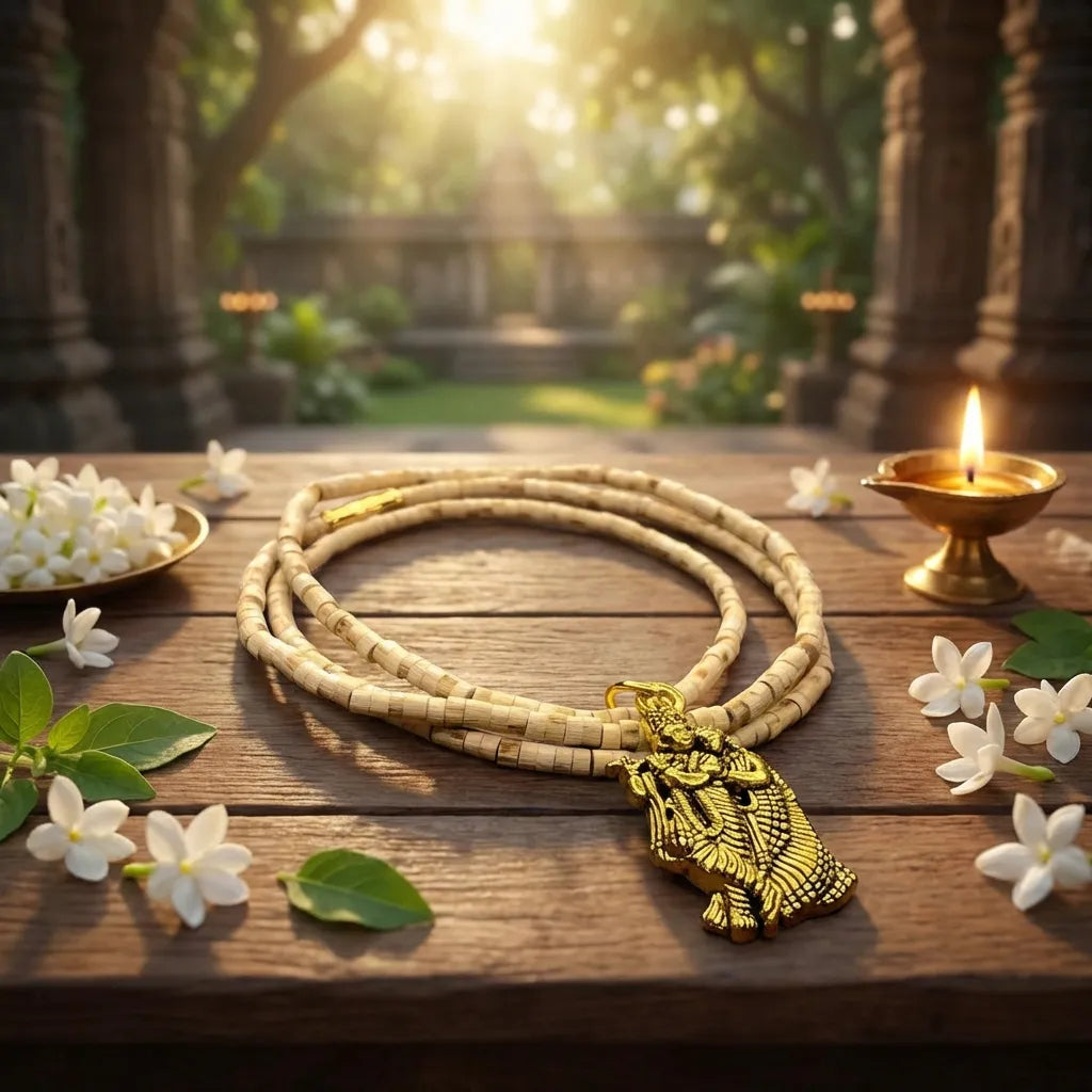 Tulsi Mala Pendant Combo