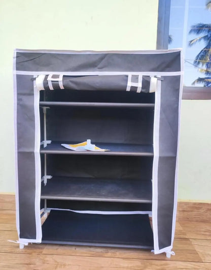 Collapsible Wardrobe & Shoe Rack