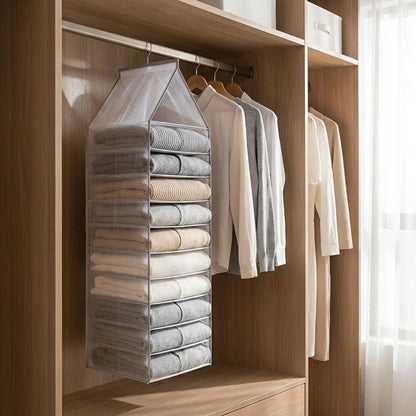Foldable Hanging Closet Organizer