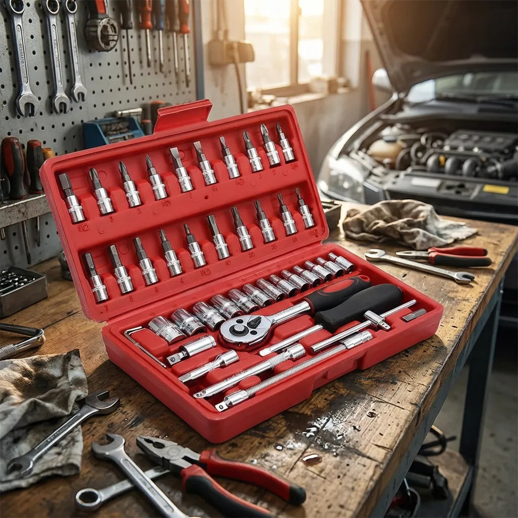 46 in 1 Tool Kit New Tool Set
