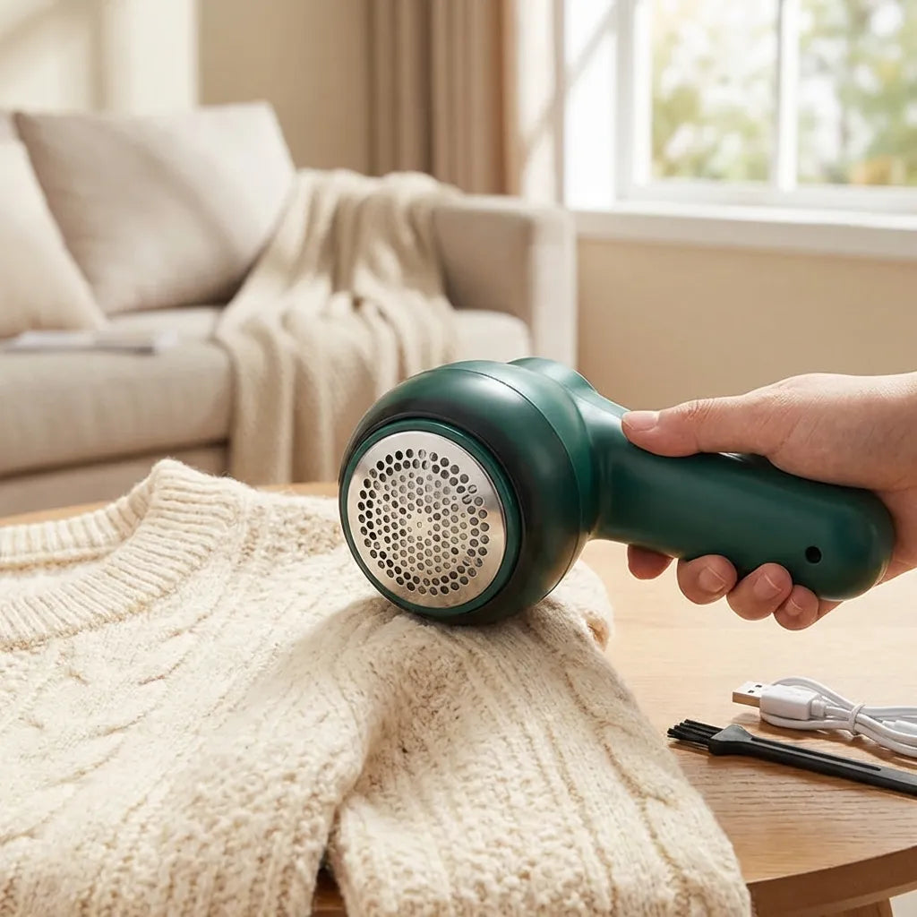 Portable Lint Remover With Usb Power Cable