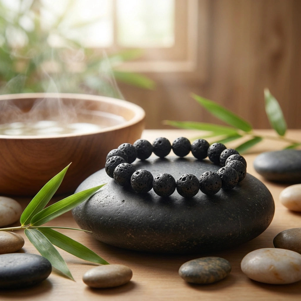 Lava Stone Healing Bracelet