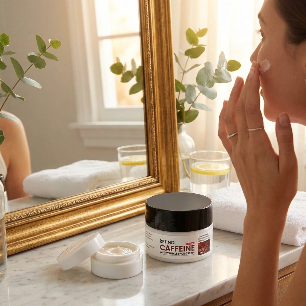 Retinol Caffeine Anti Wrinkle Face Cream (Pack of 2)
