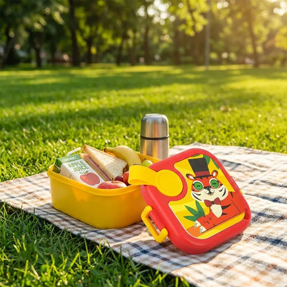 Kids Tiger Lunch Box
