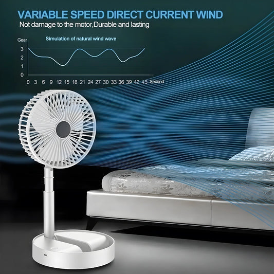 Rechargeable Telescopic Standing Fan