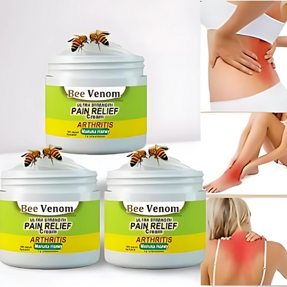 Bee Venom Ultra Strength Pain Relief Cream (Pack of 2)