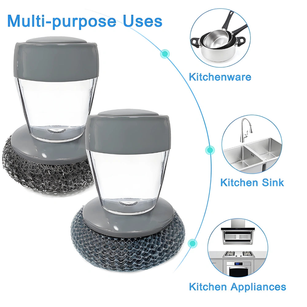 Soap Dispensing Scrub Brush