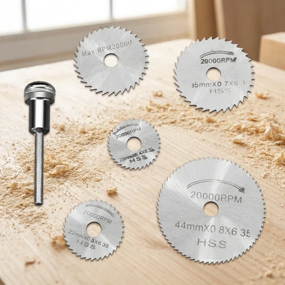 Best 6pcs hss saw blade set with mandrel - circular blades | 2026 | fast shipping