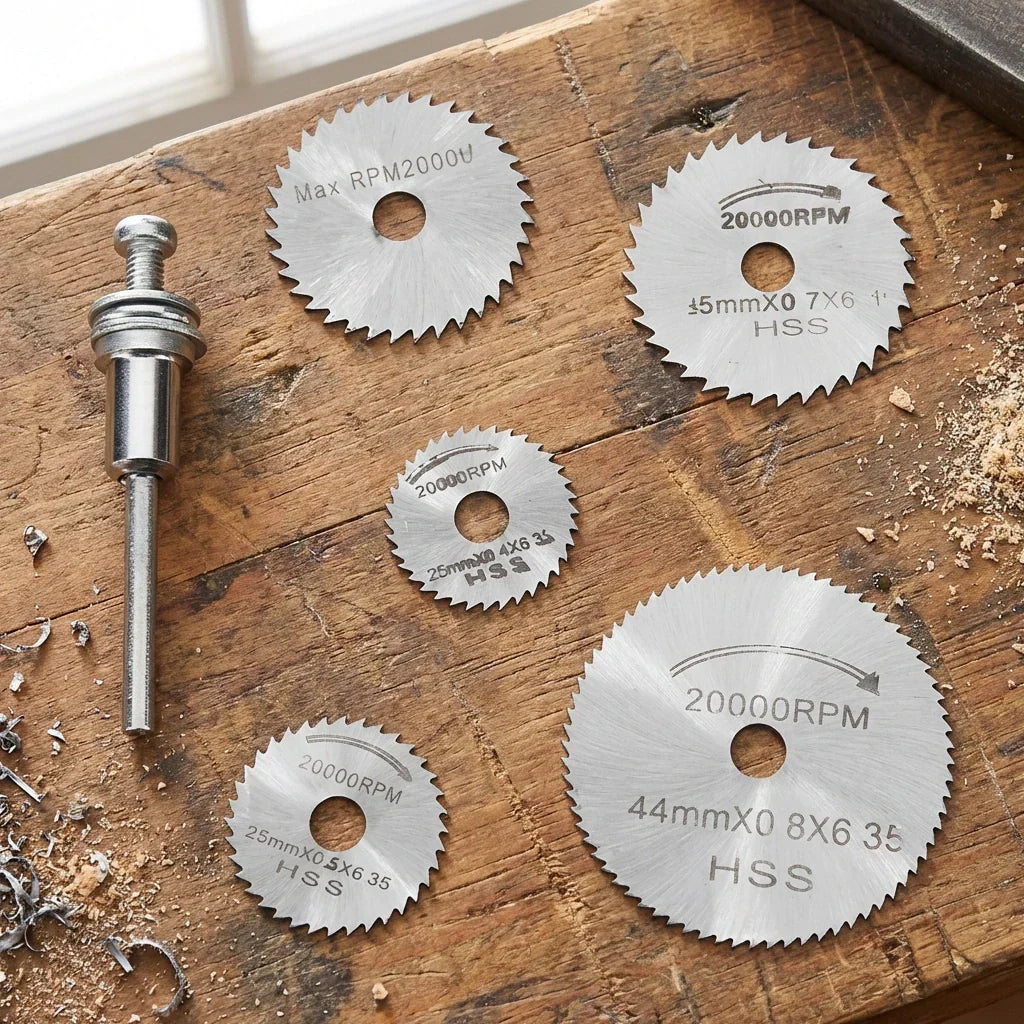 Best 6pcs hss saw blade set with mandrel - circular blades | 2026 | fast shipping