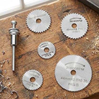 Best 6pcs hss saw blade set with mandrel - circular blades | 2026 | fast shipping