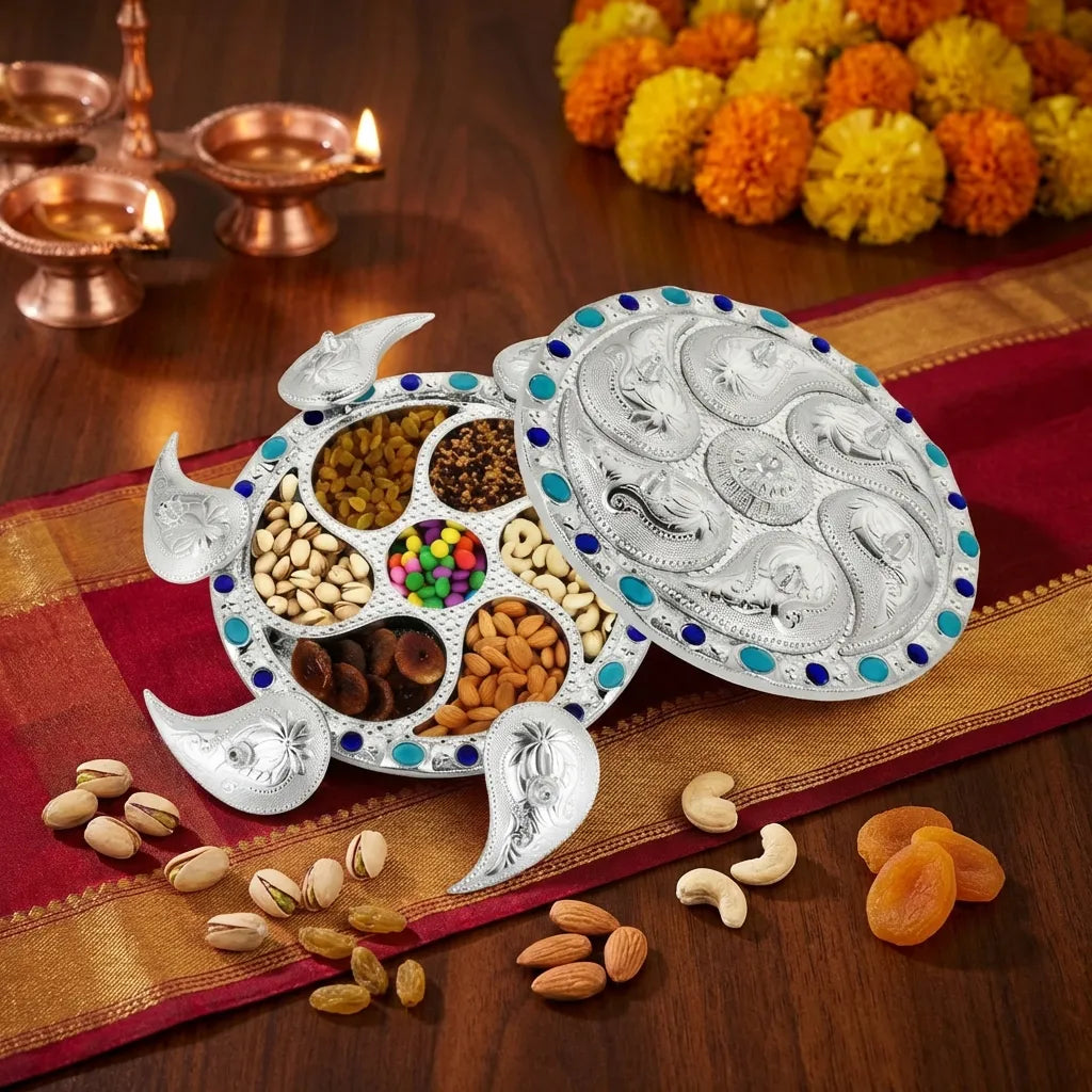 Best 7 compartment dry fruit serving tray - trays | 2026 | fast shipping