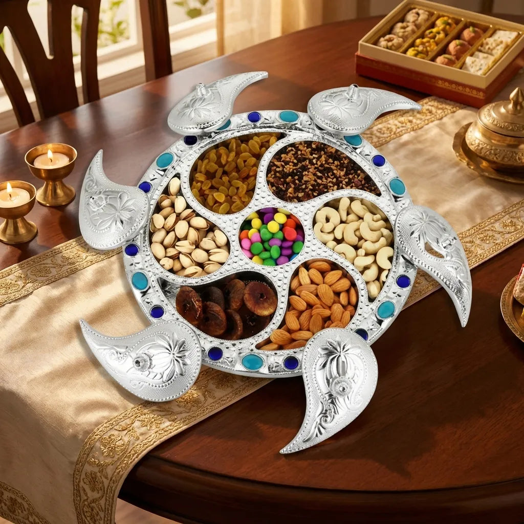 Best 7 compartment dry fruit serving tray - trays | 2026 | fast shipping