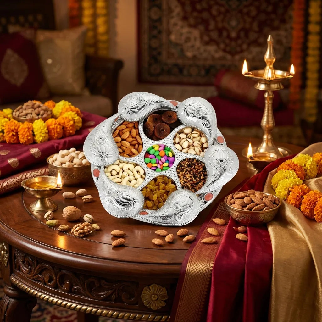 Best 7 compartment dry fruit serving tray - trays | 2026 | fast shipping