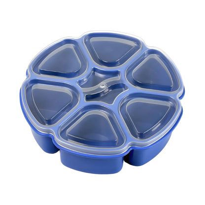 7-Compartment Spice Box - Home & Kitchen