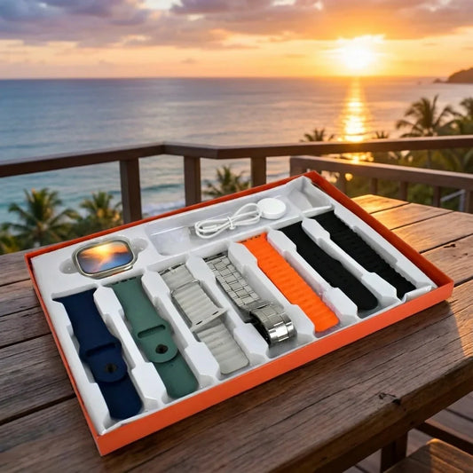Best 7-in-1 ultra smartwatch combo - smart watches | 2026 | fast shipping