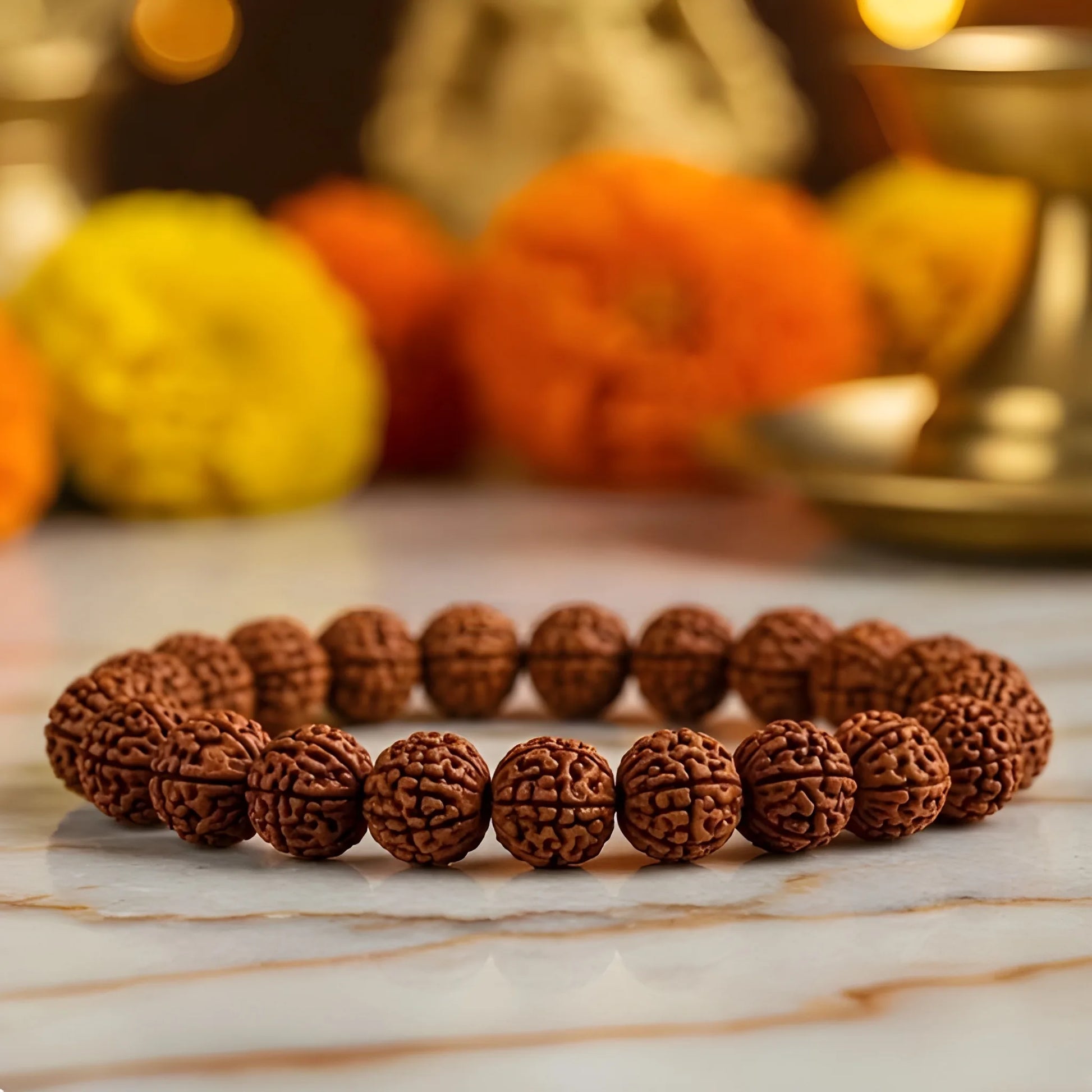 7 Mukhi Rudraksha Spiritual Bracelet