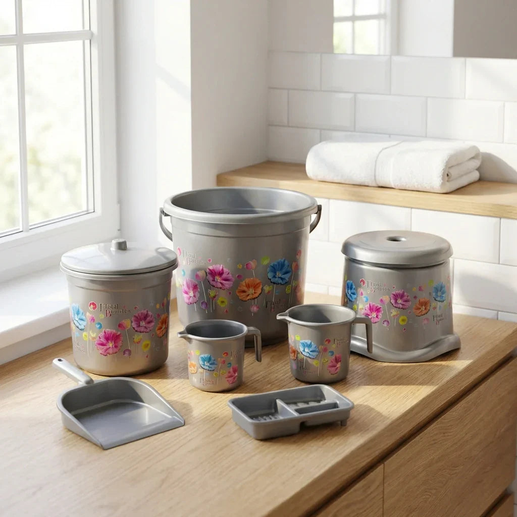 Best 7-piece plastic bathroom set - accessory sets | 2026 | fast shipping