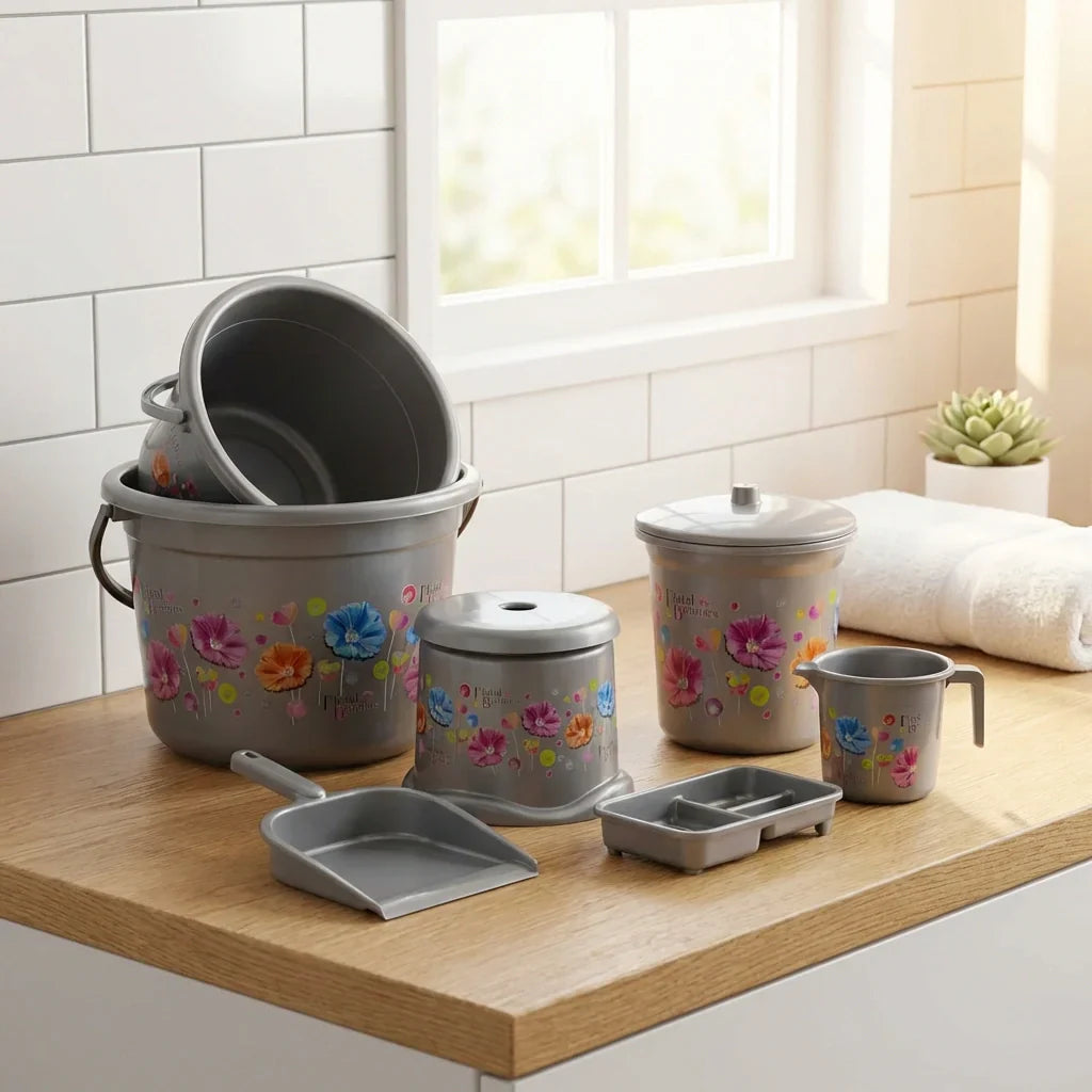 Best 7-piece plastic bathroom set - accessory sets | 2026 | fast shipping