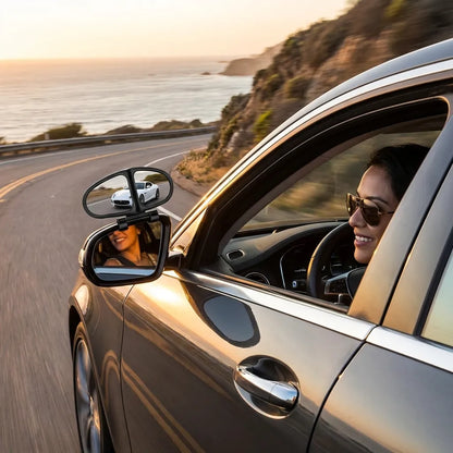 Adjustable Car Auxiliary Rearview Mirror