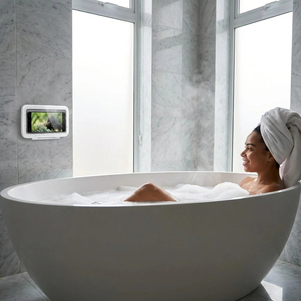 Waterproof Shower Phone Holder