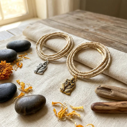 Tulsi Mala Pendant Combo