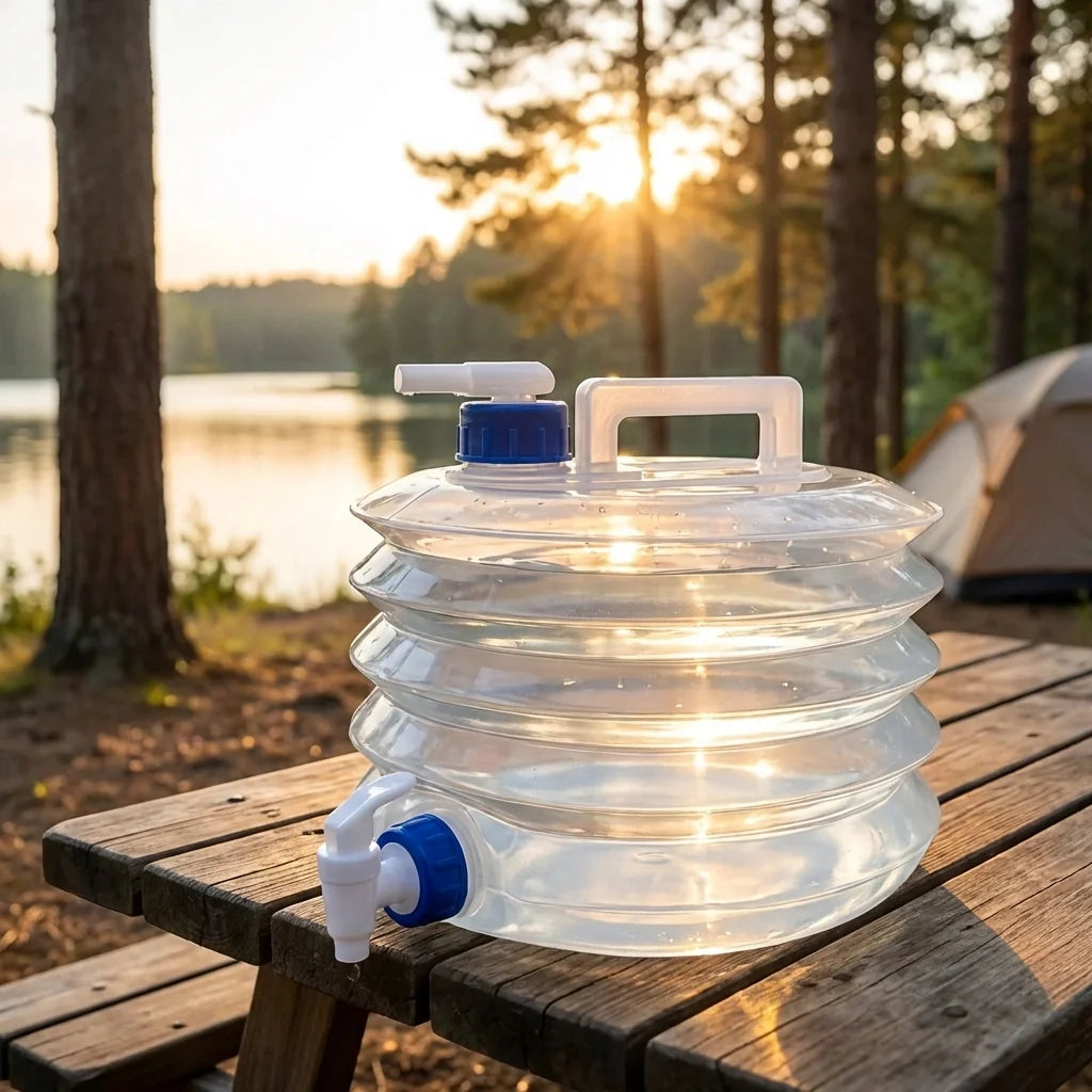 Outdoor Camping Collapsible Portable Water Container